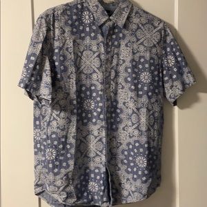 Men’s American Rag- short Sleeve button up - Size M